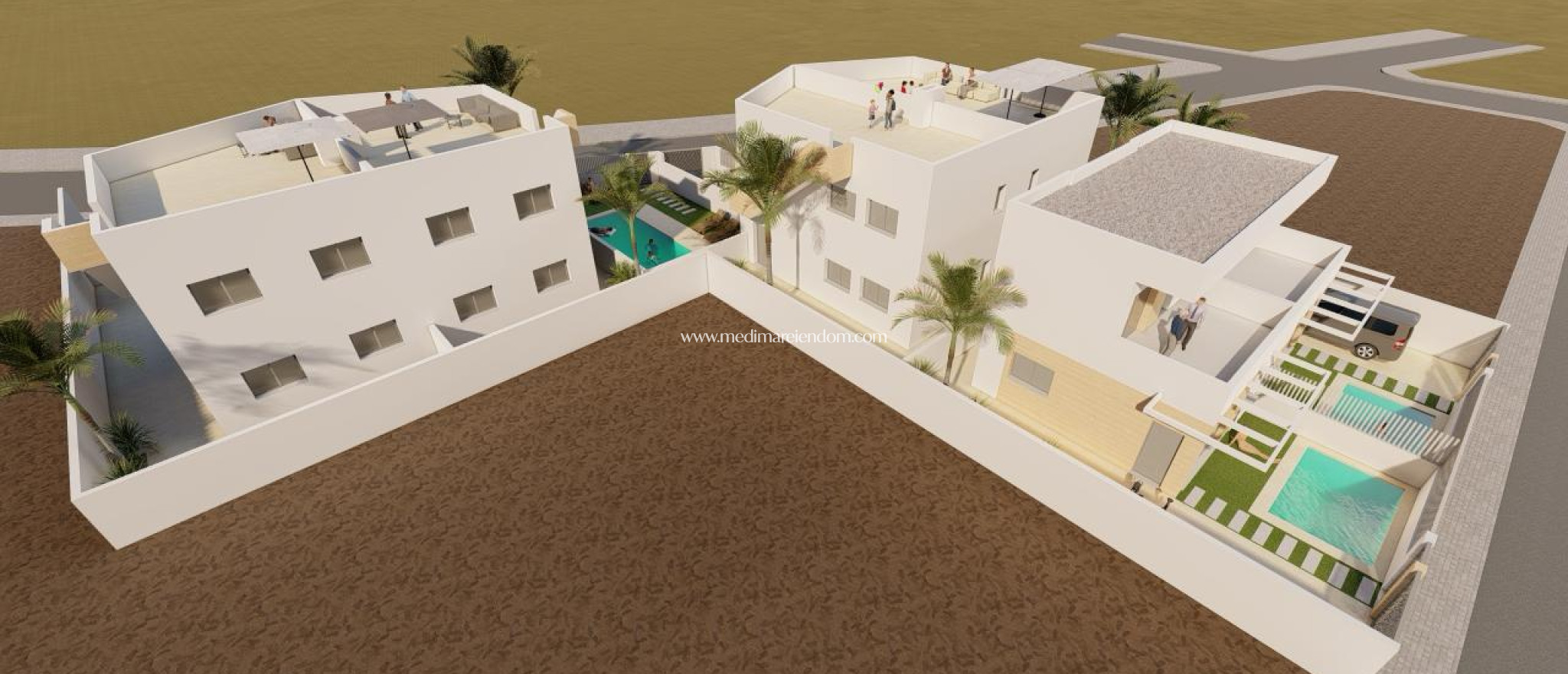 Nieuw gebouw - Terrasvormig - Mazarron - Mazarrón