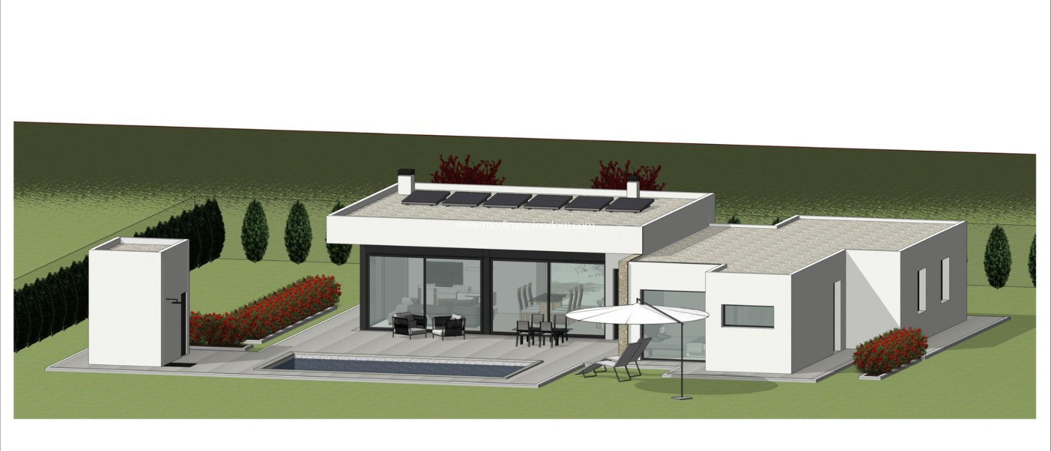 Nieuw gebouw - Villa - Aspe - Poligono 19