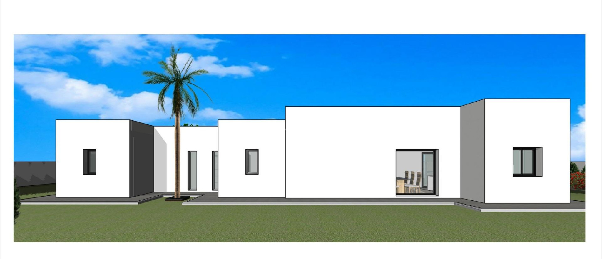 Nieuw gebouw - Villa - Aspe - Poligono 19