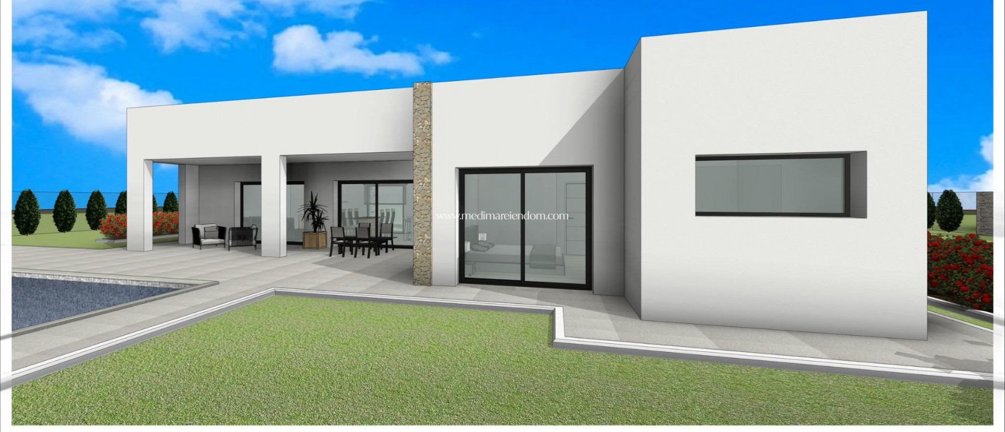 Nieuw gebouw - Villa - Aspe - Poligono 19