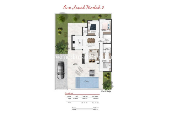 Nieuw gebouw - Villa - Banos y Mendigo - Altaona Golf