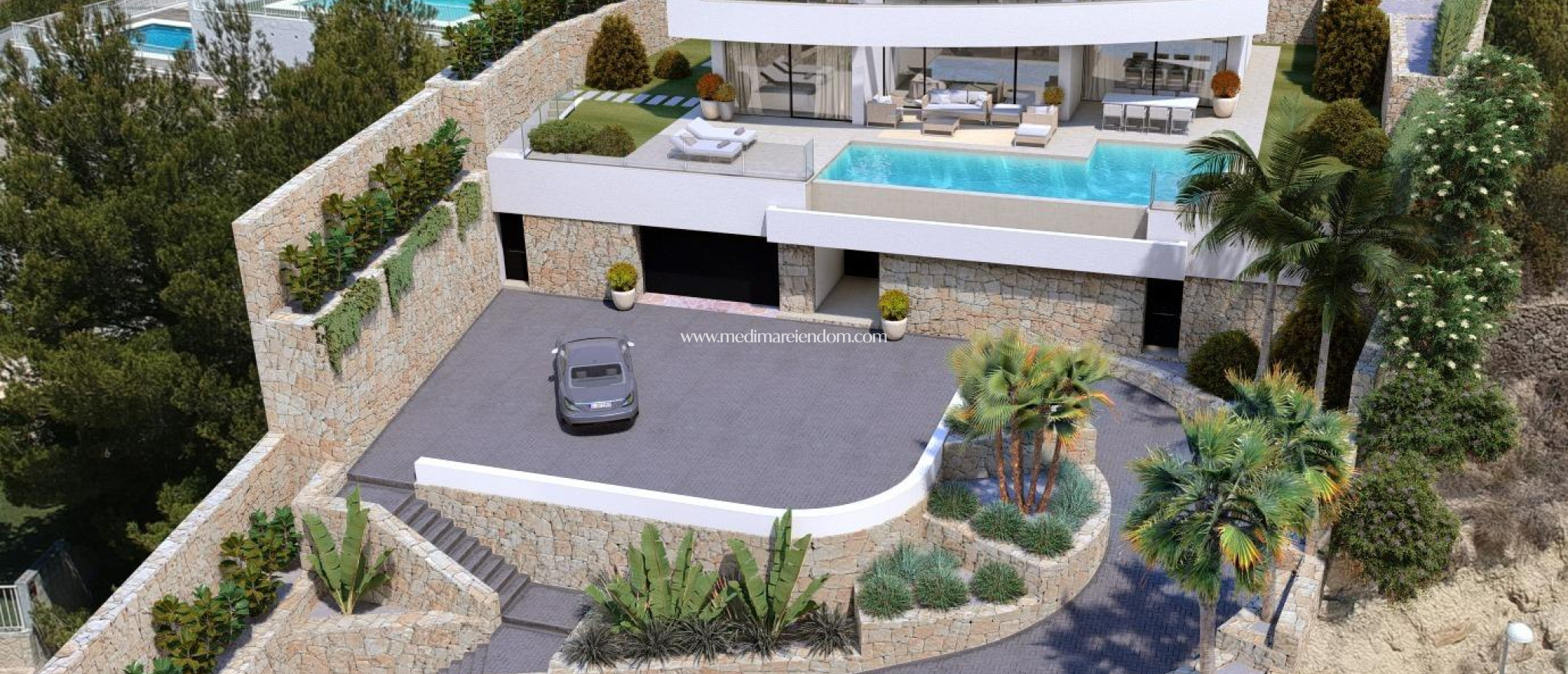 Nieuw gebouw - Villa - Calpe - Empedrola