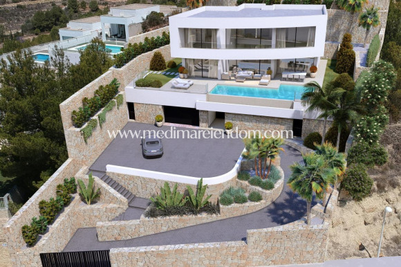 Nieuw gebouw - Villa - Calpe - Empedrola