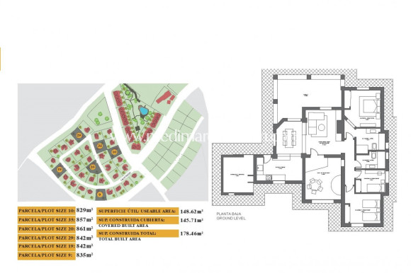 Nieuw gebouw - Villa - Fuente Alamo de Murcia - Las Palas