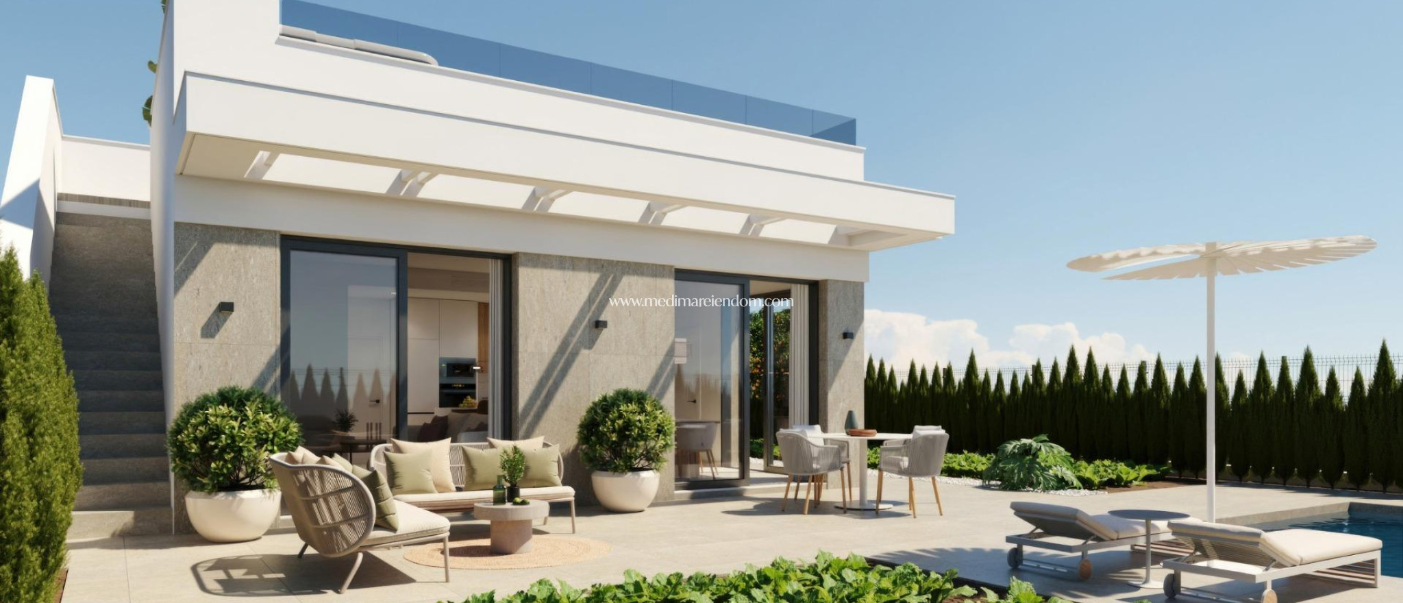 Nieuw gebouw - Villa - Fuente Álamo - Hacienda Del Álamo Golf