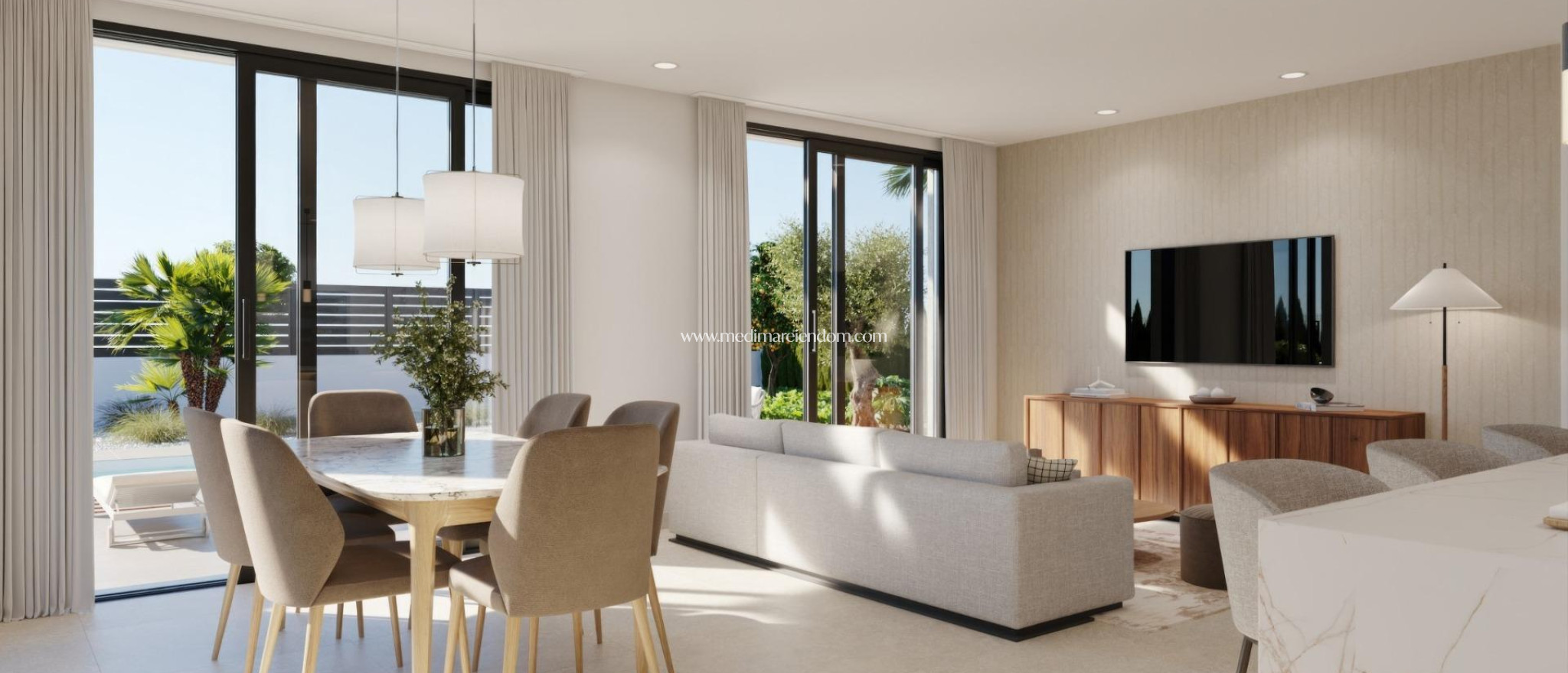 Nieuw gebouw - Villa - Fuente Álamo - Hacienda Del Álamo Golf