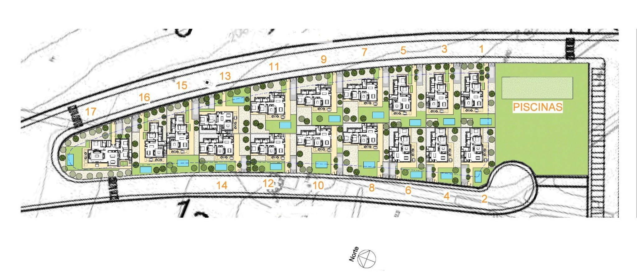 Nieuw gebouw - Villa - Fuente Álamo - Hacienda Del Álamo Golf