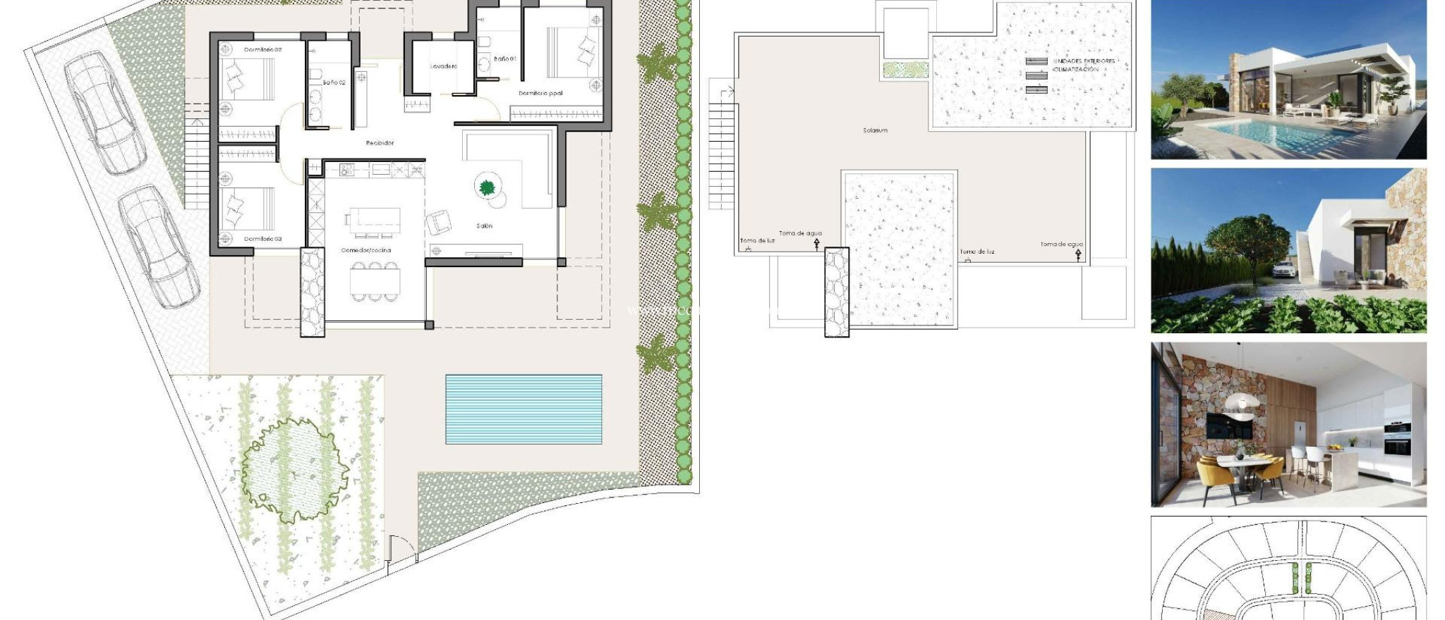 Nieuw gebouw - Villa - Fuente Álamo - Hacienda del Alamo