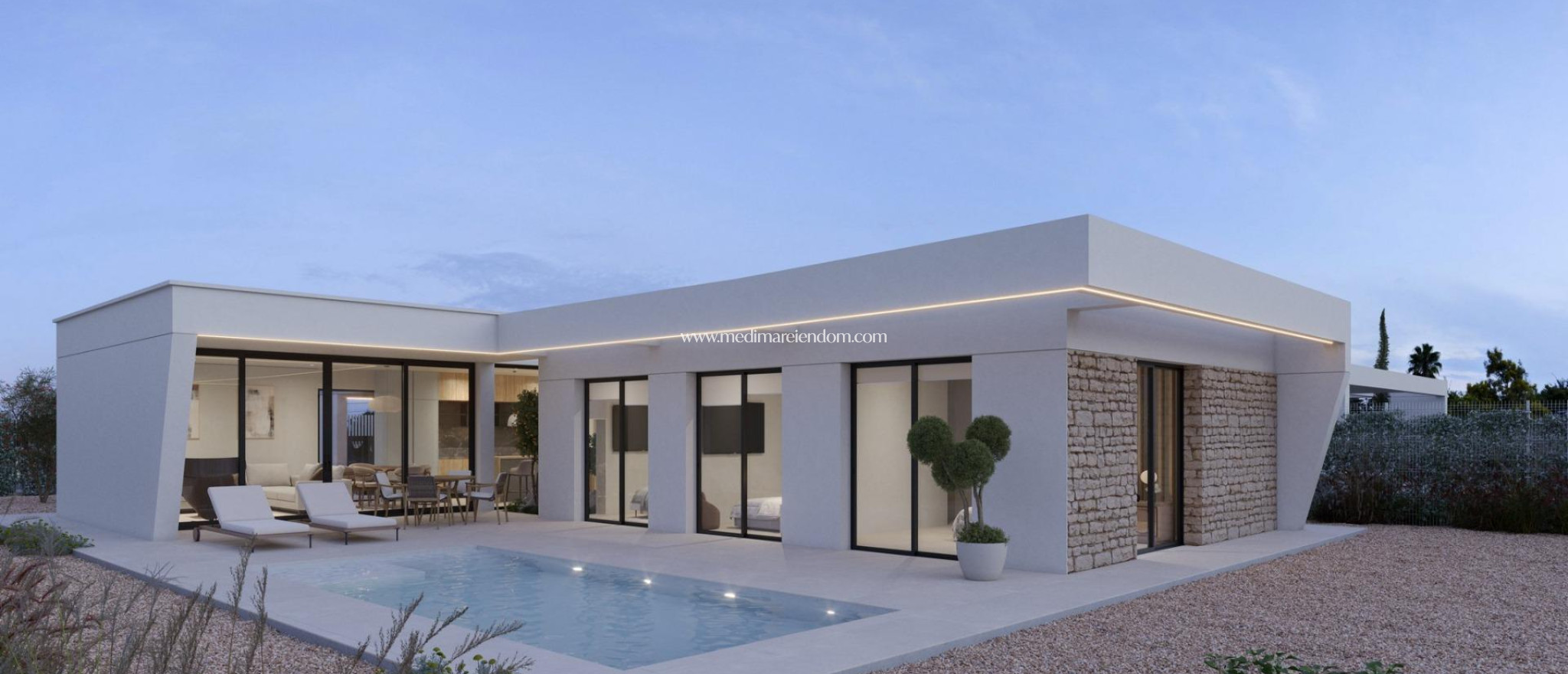 Nieuw gebouw - Villa - Fuente Álamo - Hacienda del Alamo