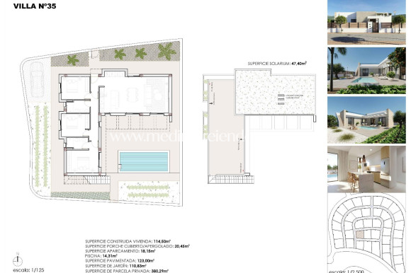 Nieuw gebouw - Villa - Fuente Álamo - Hacienda del Alamo