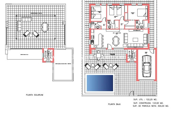 Nieuw gebouw - Villa - Fuente Álamo - La Pinilla