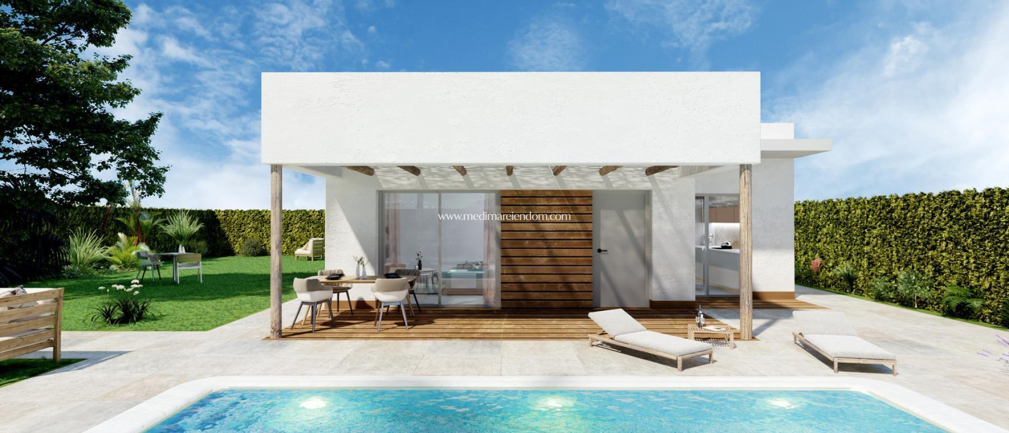 Nieuw gebouw - Villa - Hondón de las Nieves - Urbaniz. La Montañosa