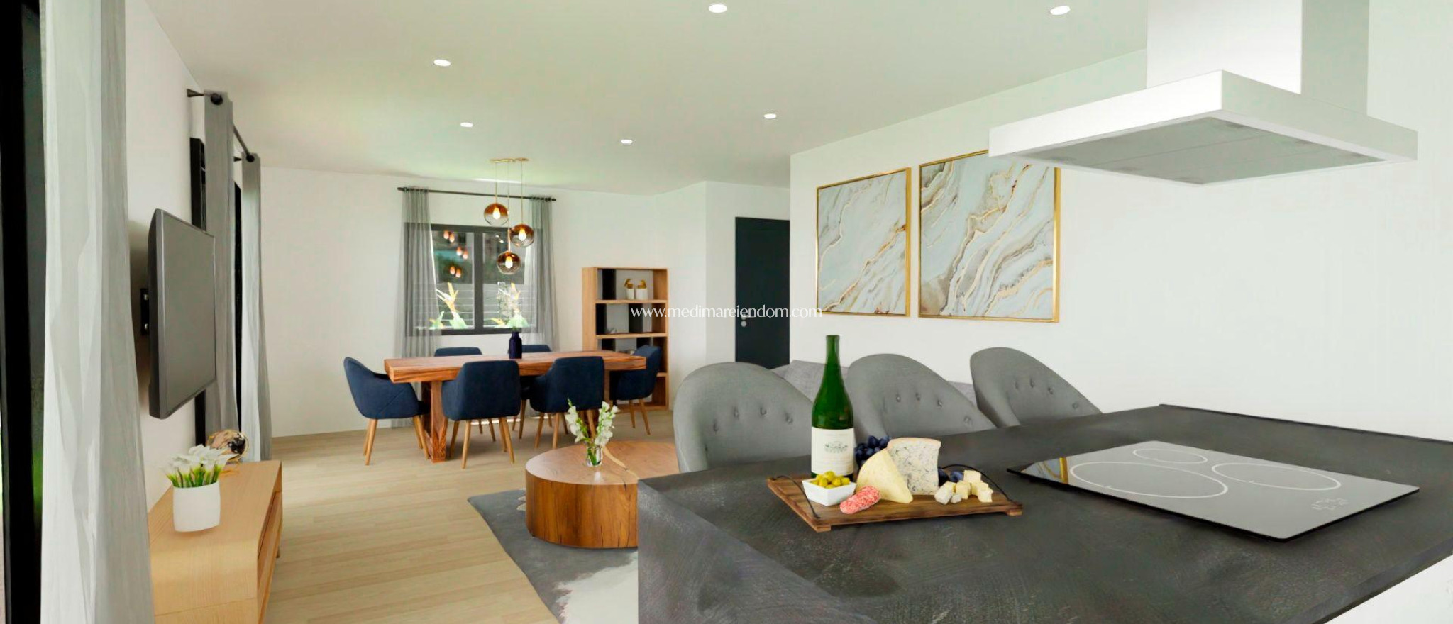 Nieuw gebouw - Villa - Hondón de las Nieves - Urbaniz La Montañosa