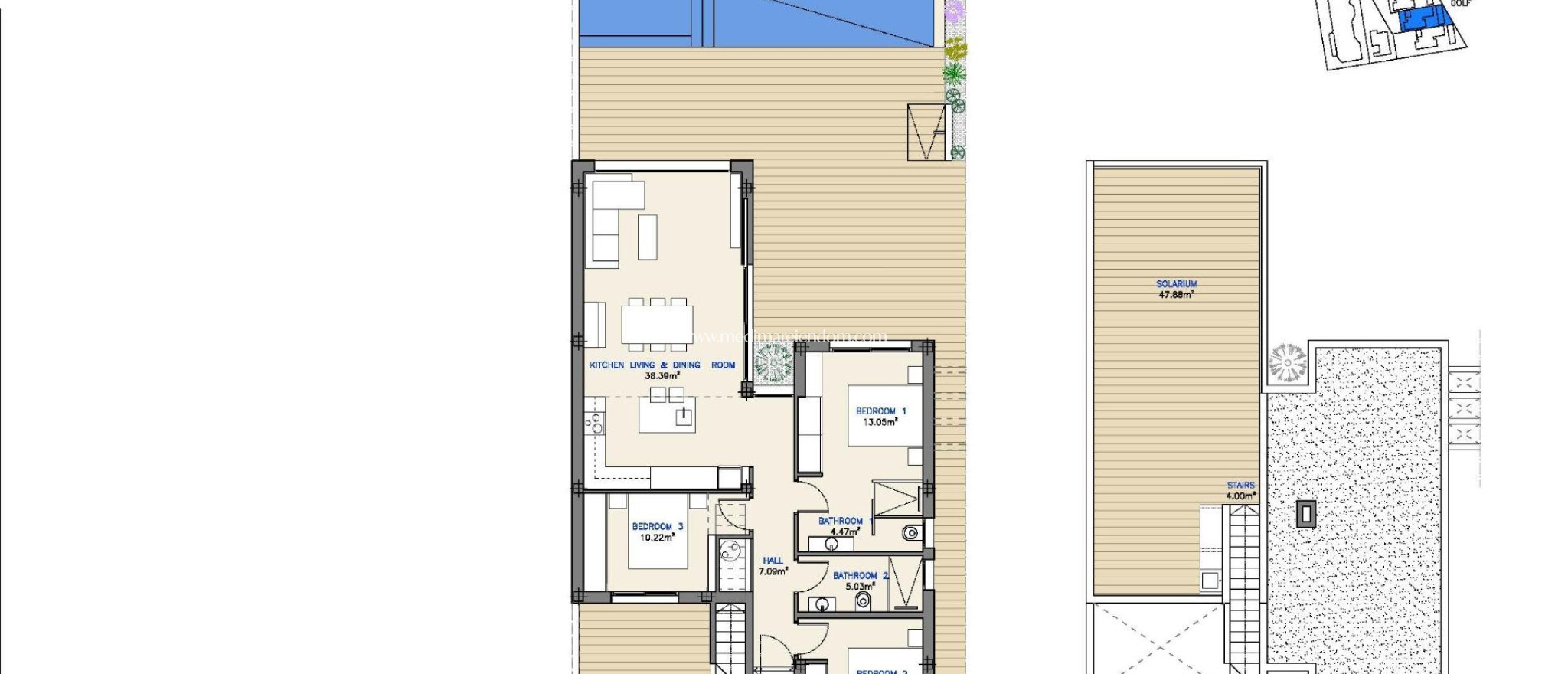 Nieuw gebouw - Villa - Los Alcazares - Serena Golf