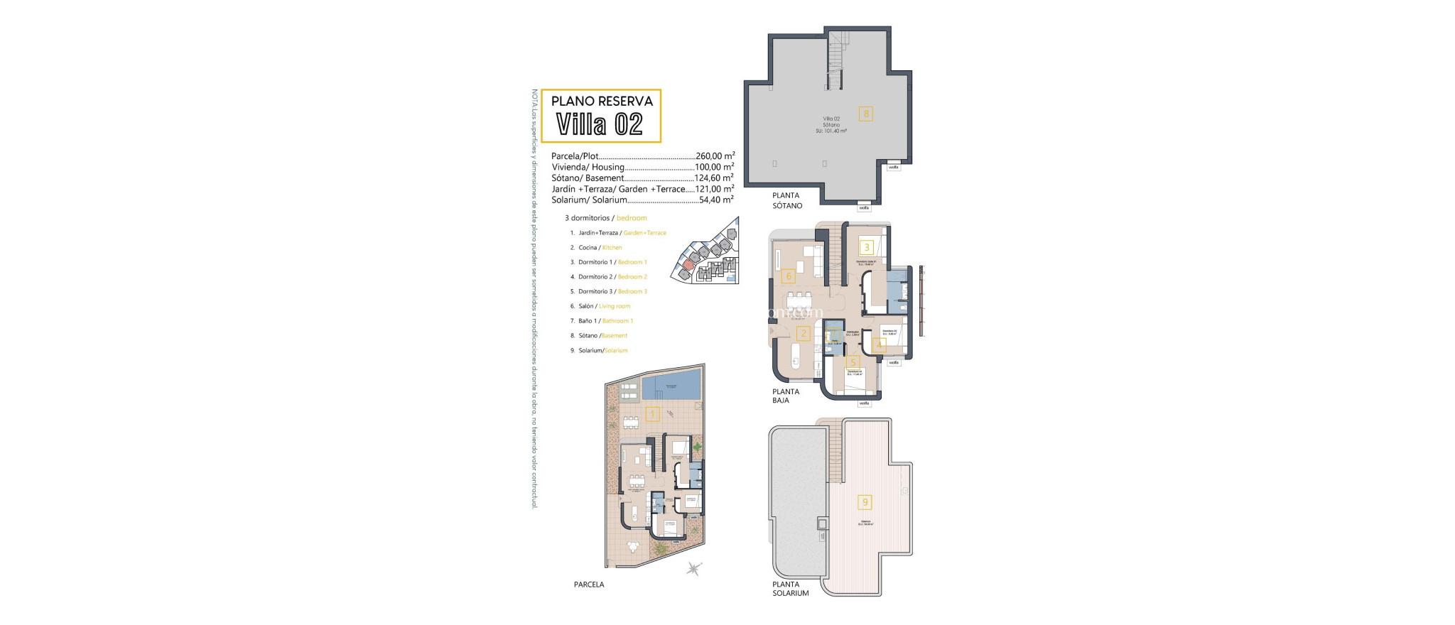 Nieuw gebouw - Villa - Los Alcazares - Serena Golf