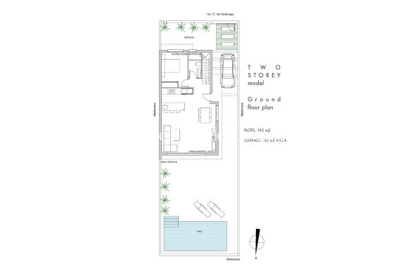 Nieuw gebouw - Villa - Los Alcazares - Serena Golf