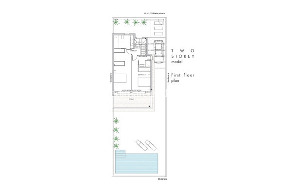 Nieuw gebouw - Villa - Los Alcazares - Serena Golf
