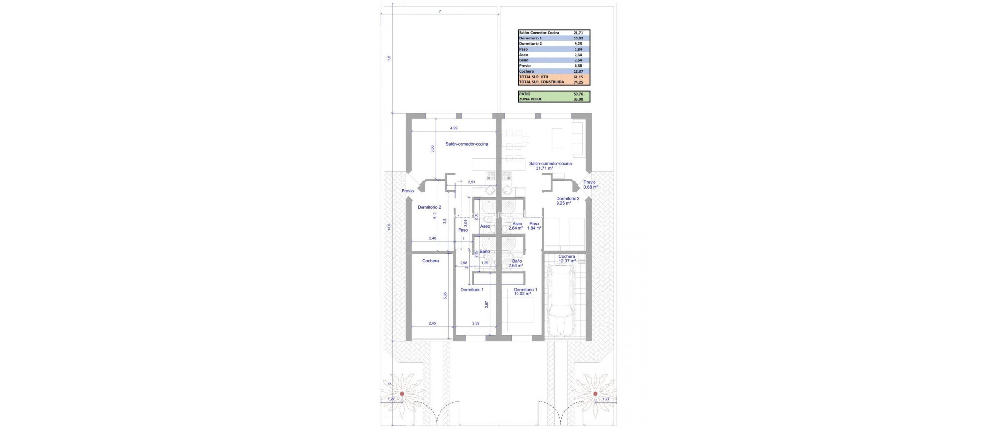 Nieuw gebouw - Villa - Los Alcazares - Serena Golf