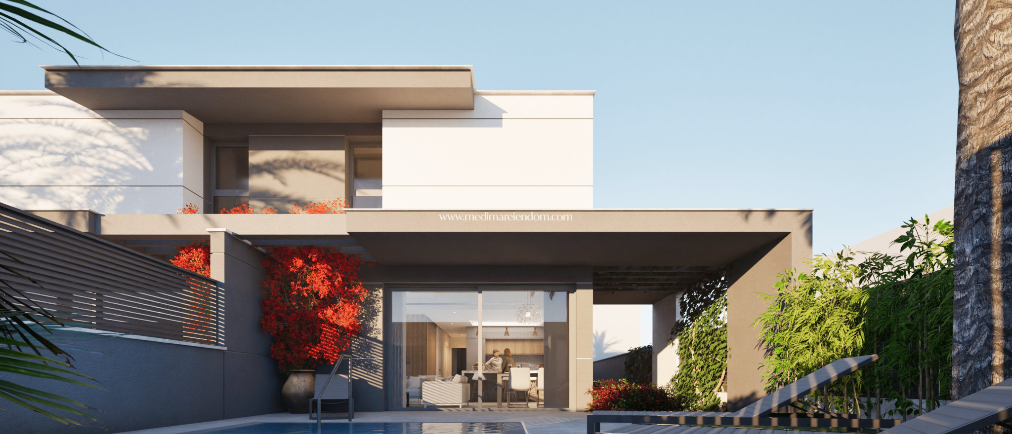 Nieuw gebouw - Villa - Los Nietos