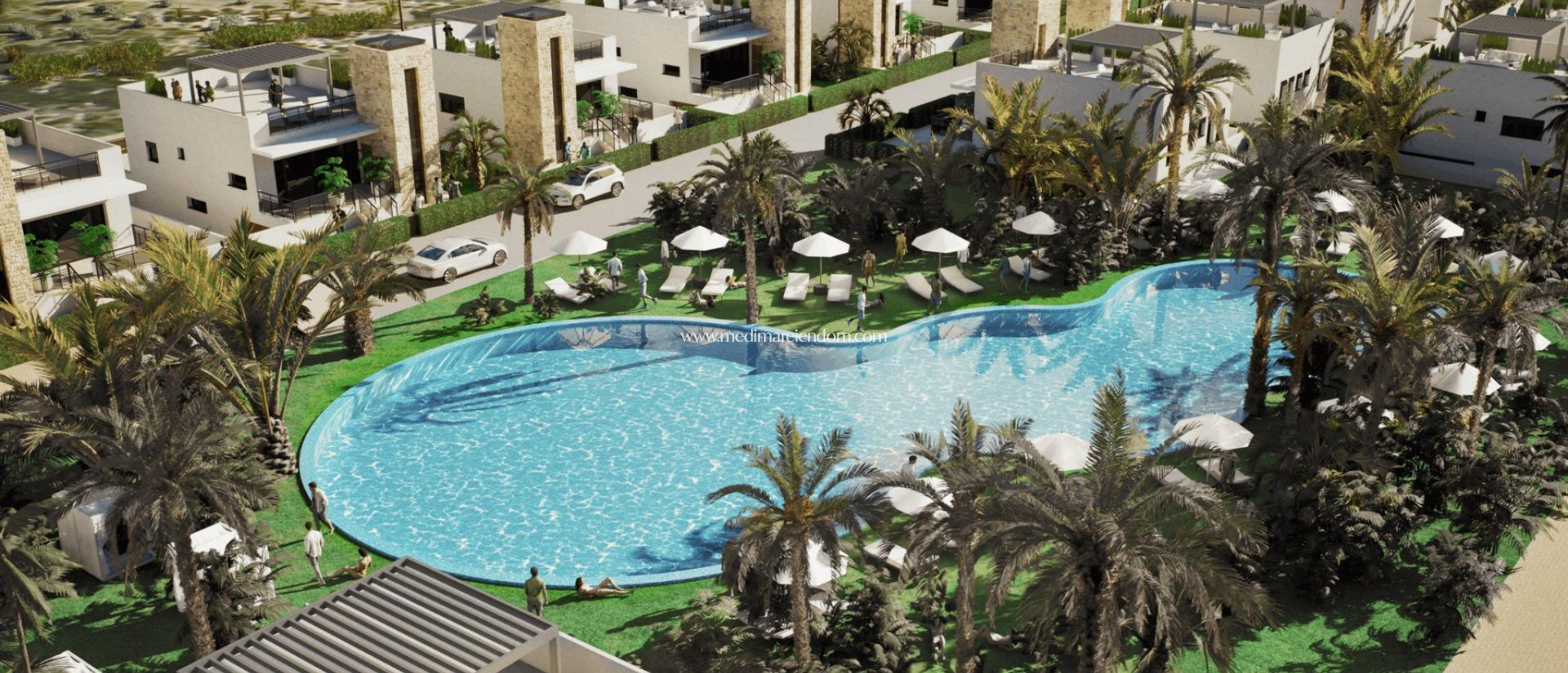 Nieuw gebouw - Villa - Mazarron - Camposol Golf