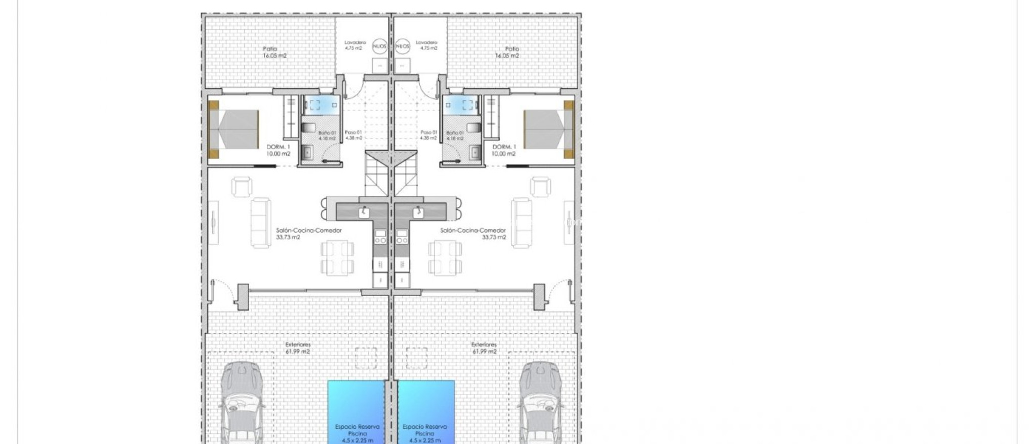 Nieuw gebouw - Villa - Pilar de la Horadada - La Torre De La Horadada
