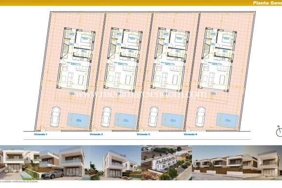 Nieuw gebouw - Villa - Pilar de la Horadada - pueblo