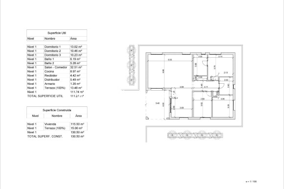 Nieuw gebouw - Villa - Pinoso - Lel