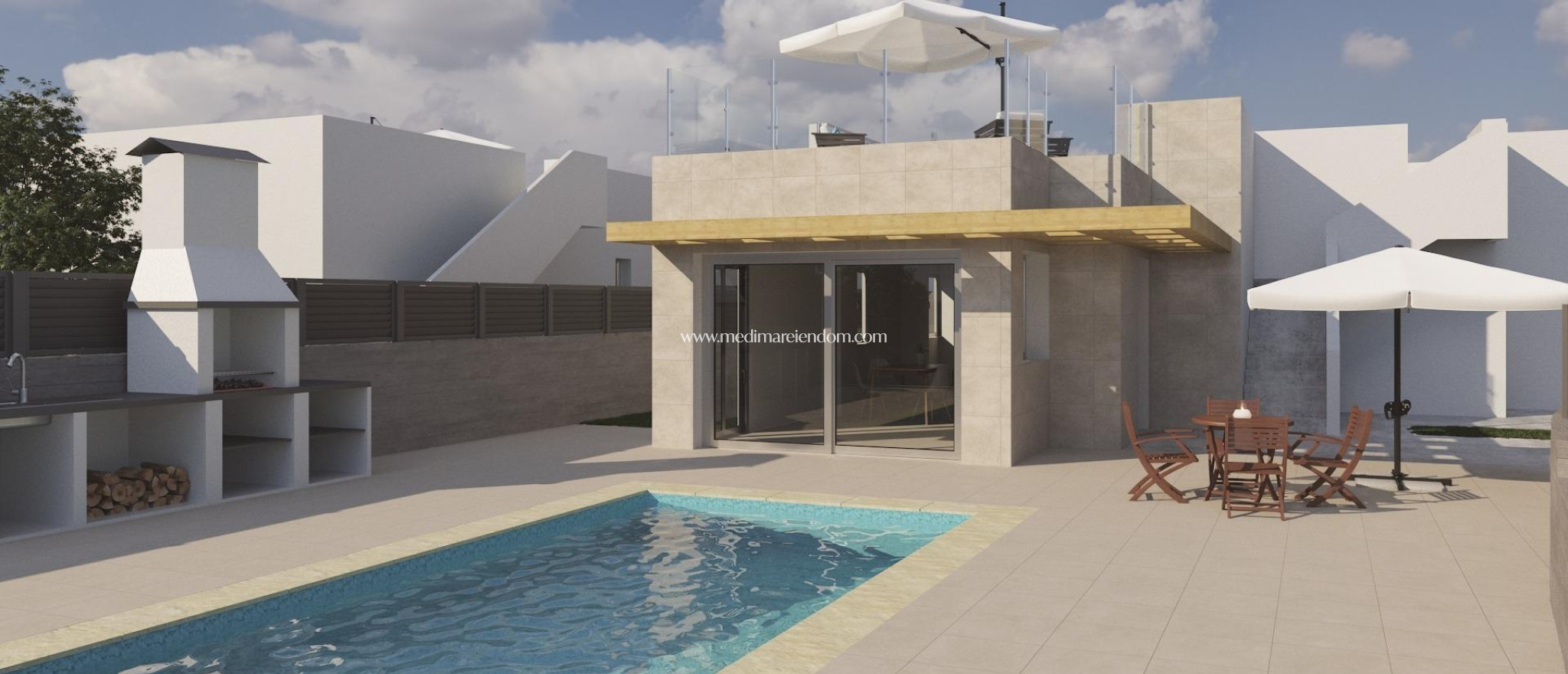 Nieuw gebouw - Villa - Polop - Alberca