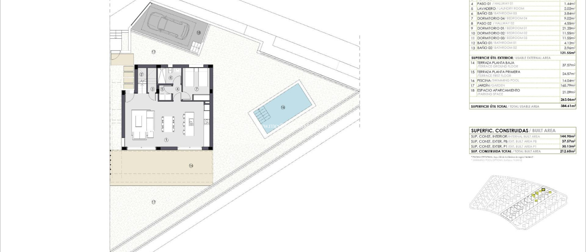 Nieuw gebouw - Villa - Polop - PAU 1