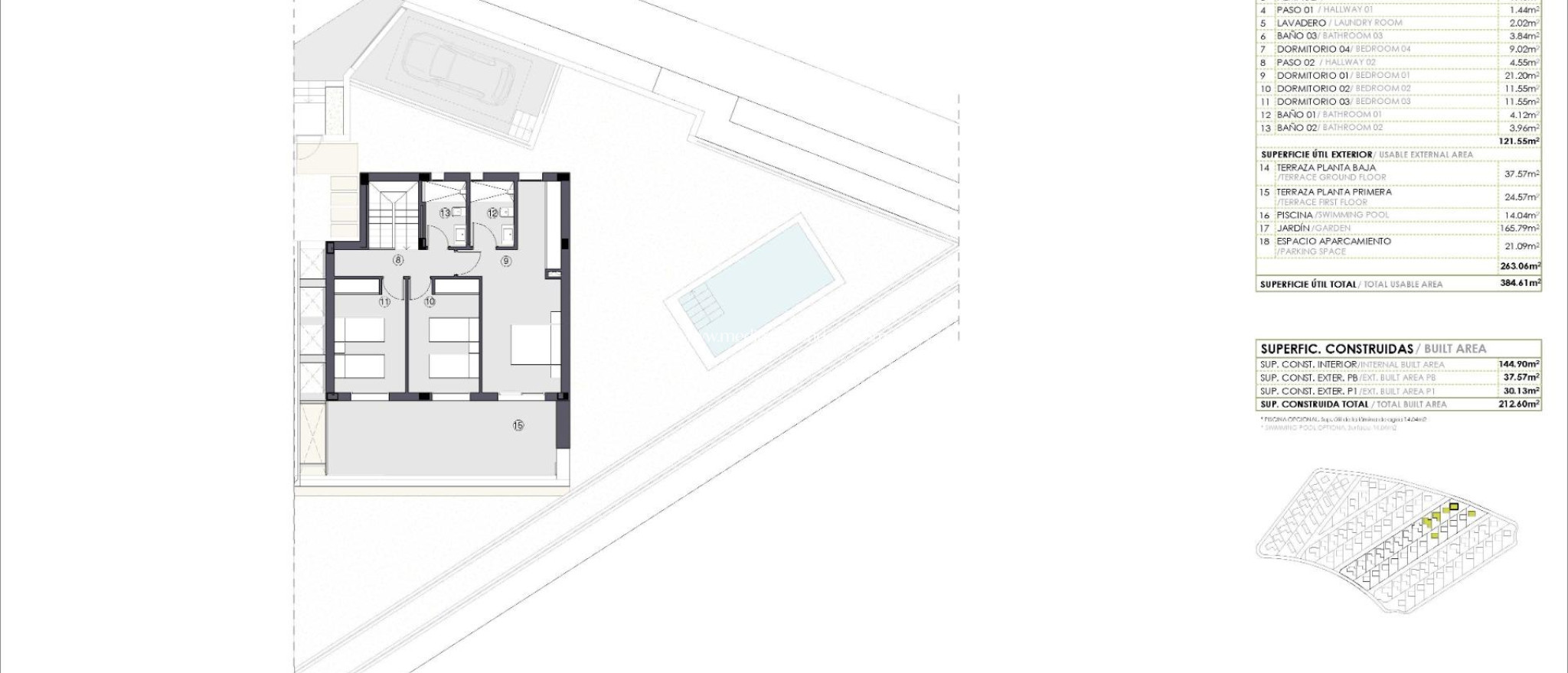 Nieuw gebouw - Villa - Polop - PAU 1