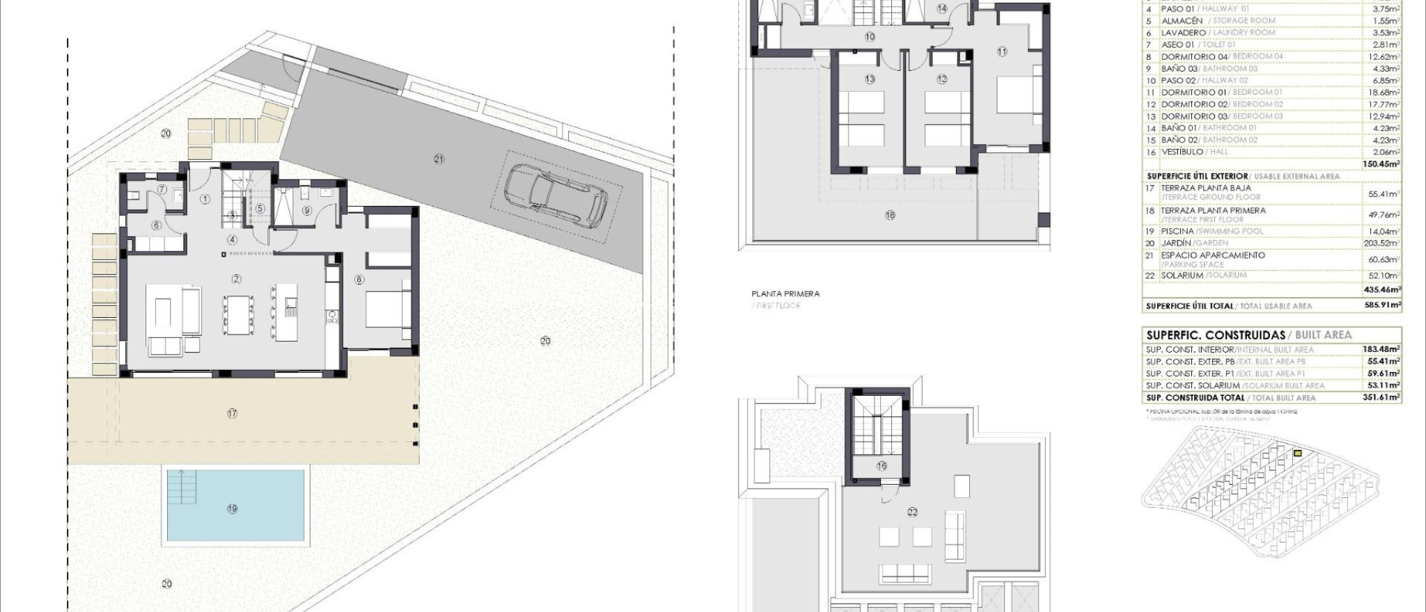 Nieuw gebouw - Villa - Polop - PAU 1