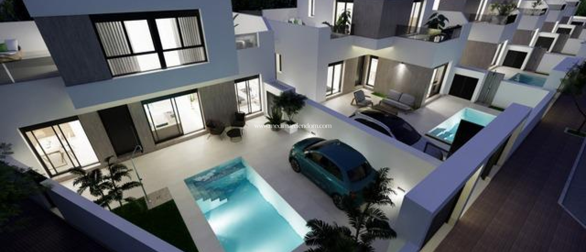 Nieuw gebouw - Villa - San Fulgencio - Polideportivo