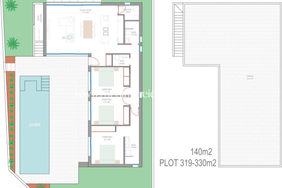 Nieuw gebouw - Villa - San Javier - Parque del doce