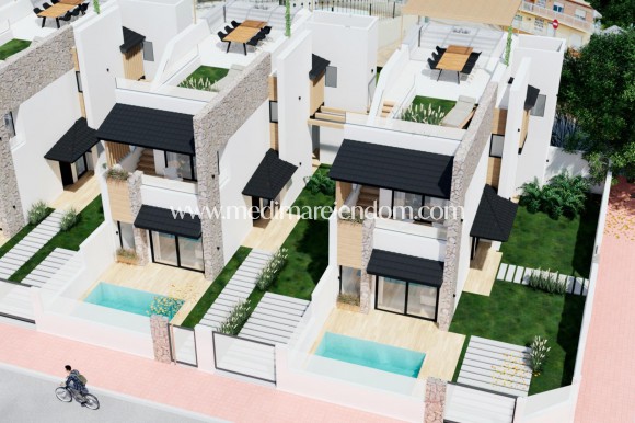 Nieuw gebouw - Villa - San Pedro del Pinatar - Pueblo