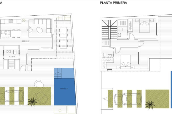 Nieuw gebouw - Villa - San Pedro del Pinatar - Pueblo
