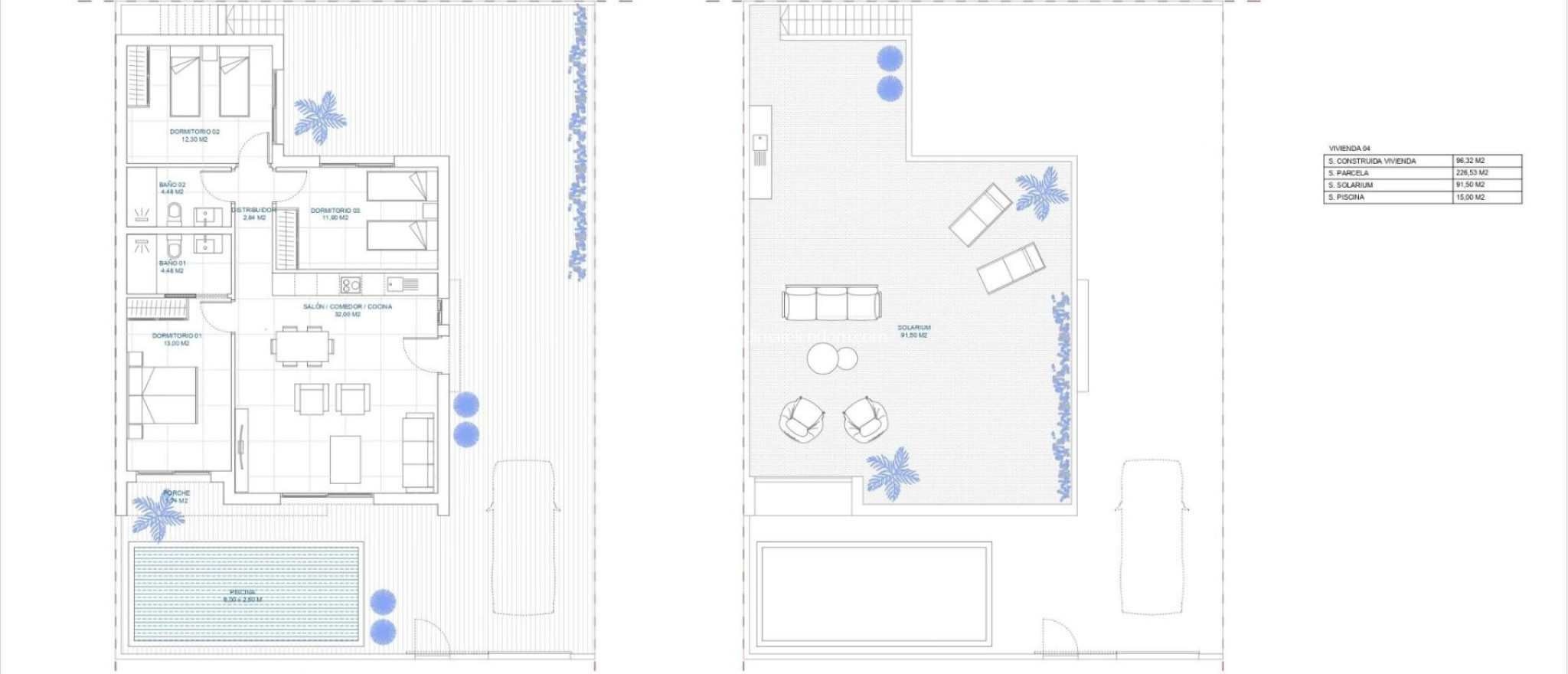 Nieuw gebouw - Villa - Torre Pacheco - Balsicas