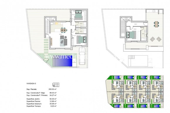 Nieuw gebouw - Villa - Torre Pacheco - Roldán