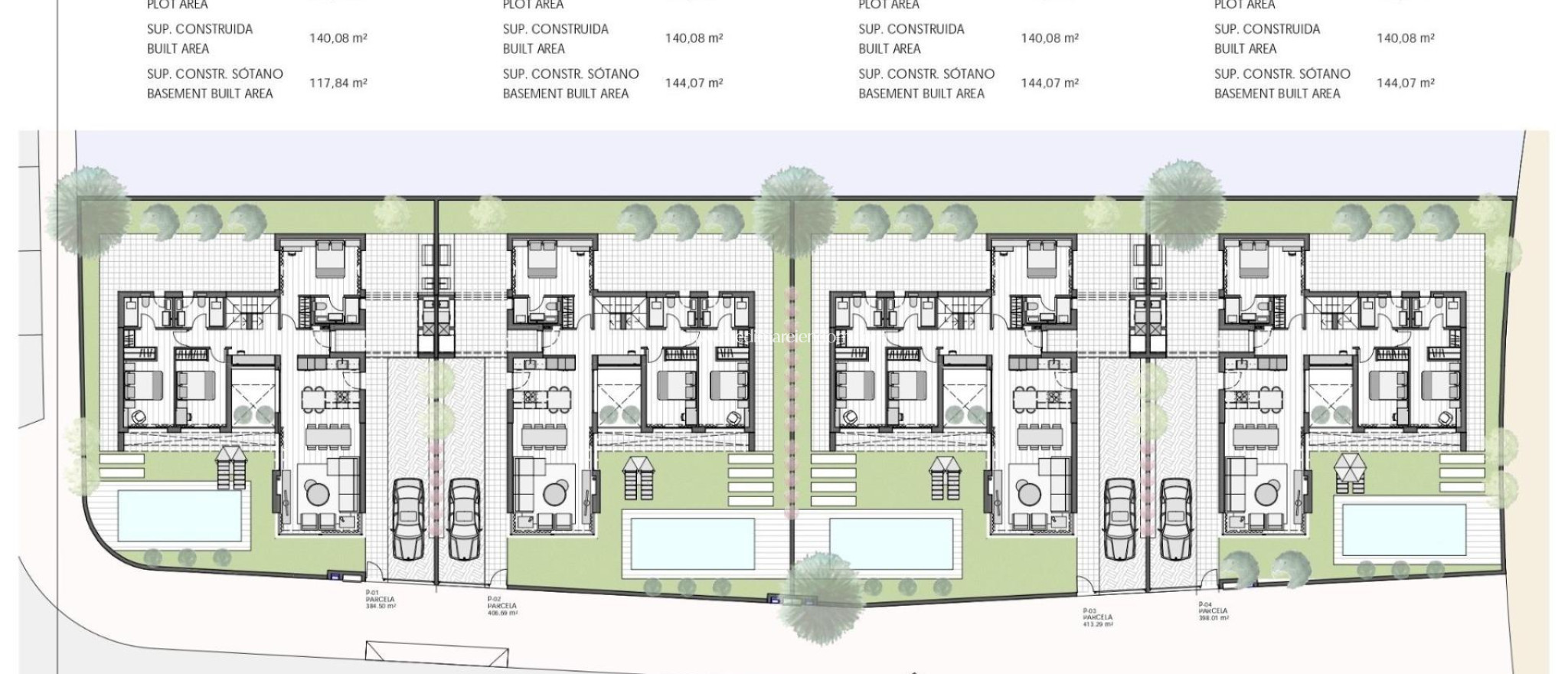 Nieuw gebouw - Villa - Torre Pacheco - Santa Rosalia Lake And Life Resort