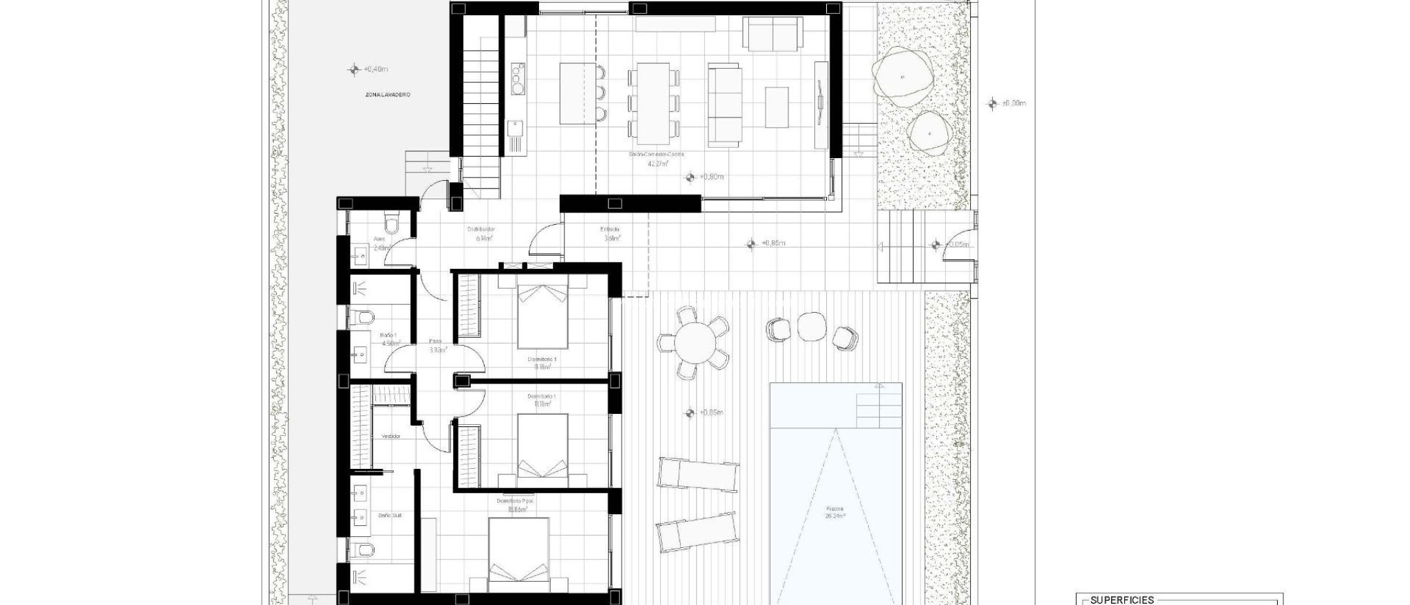 Nieuw gebouw - Villa - Torre Pacheco - Santa Rosalia Lake And Life Resort