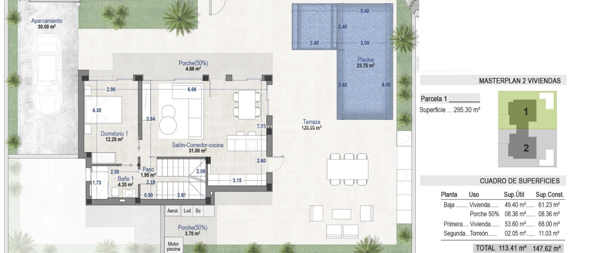 Nieuw gebouw - Villa - Torre Pacheco - Santa Rosalia Lake And Life Resort