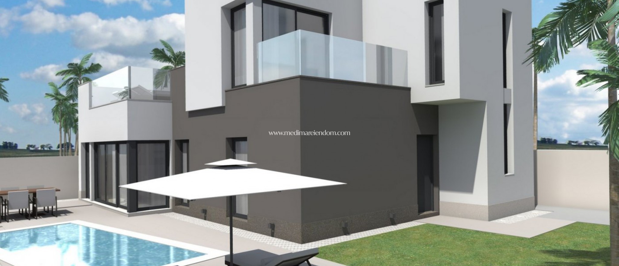 Nieuw gebouw - Villa - Torrevieja - Aguas Nuevas 1
