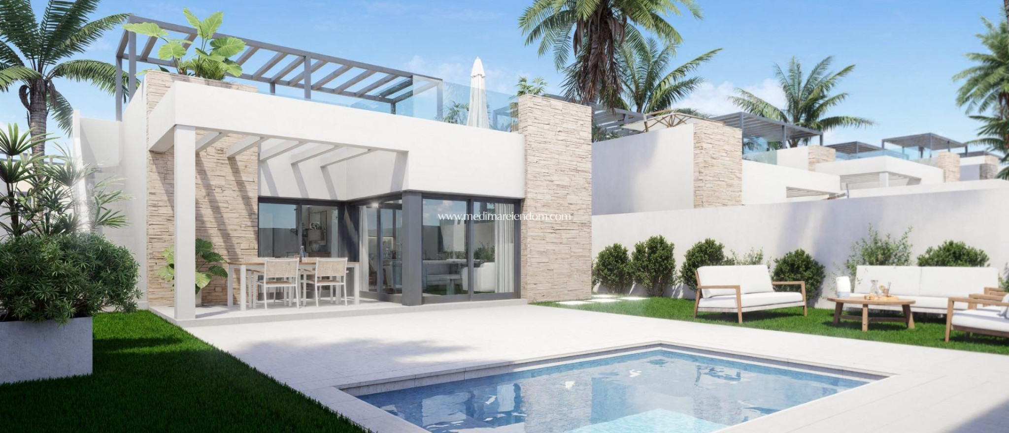 Nieuw gebouw - Villa - Vera - Valle del Este Golf