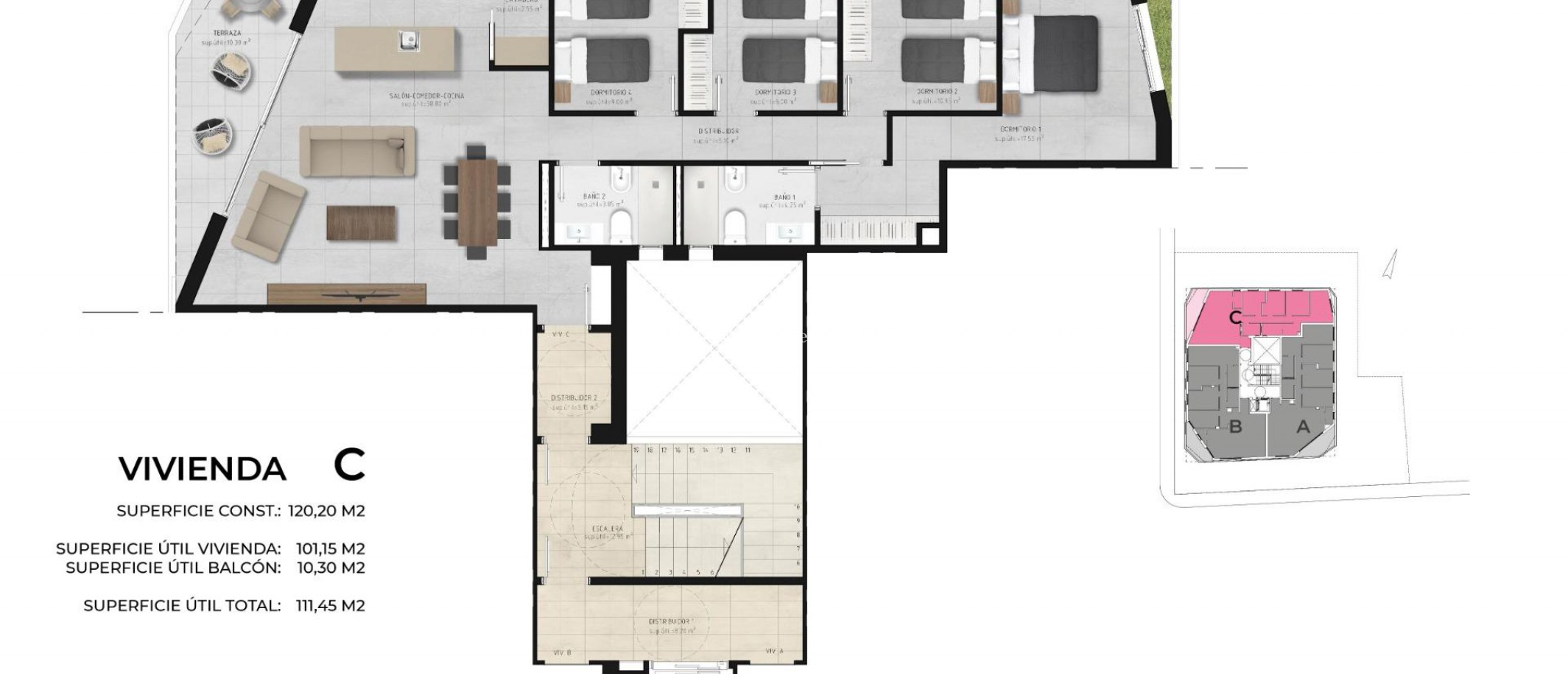 Nouvelle Construction - Appartement - Aguilas - Las Yucas