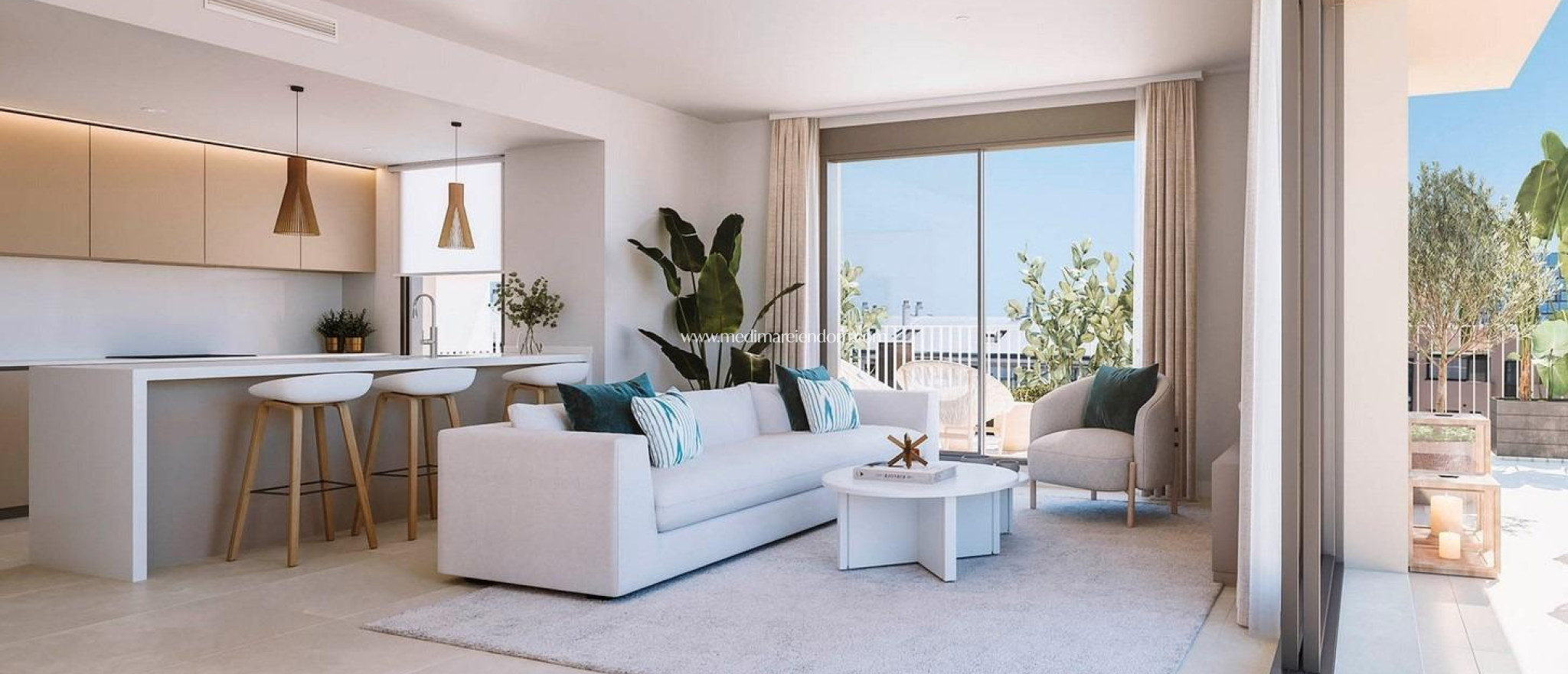 Nouvelle Construction - Appartement au rez-de-chaussée - Denia - Puerto Denia