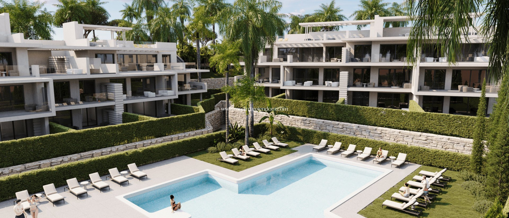 Nouvelle Construction - Appartement au rez-de-chaussée - Estepona