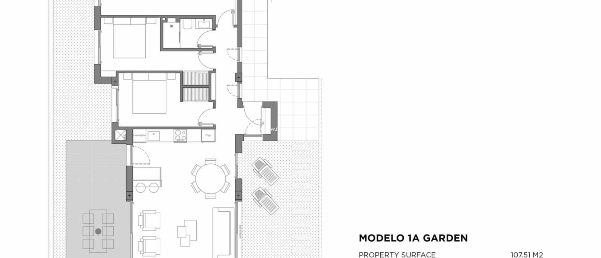 Nouvelle Construction - Appartement au rez-de-chaussée - Los Alcazares - Parque Diana