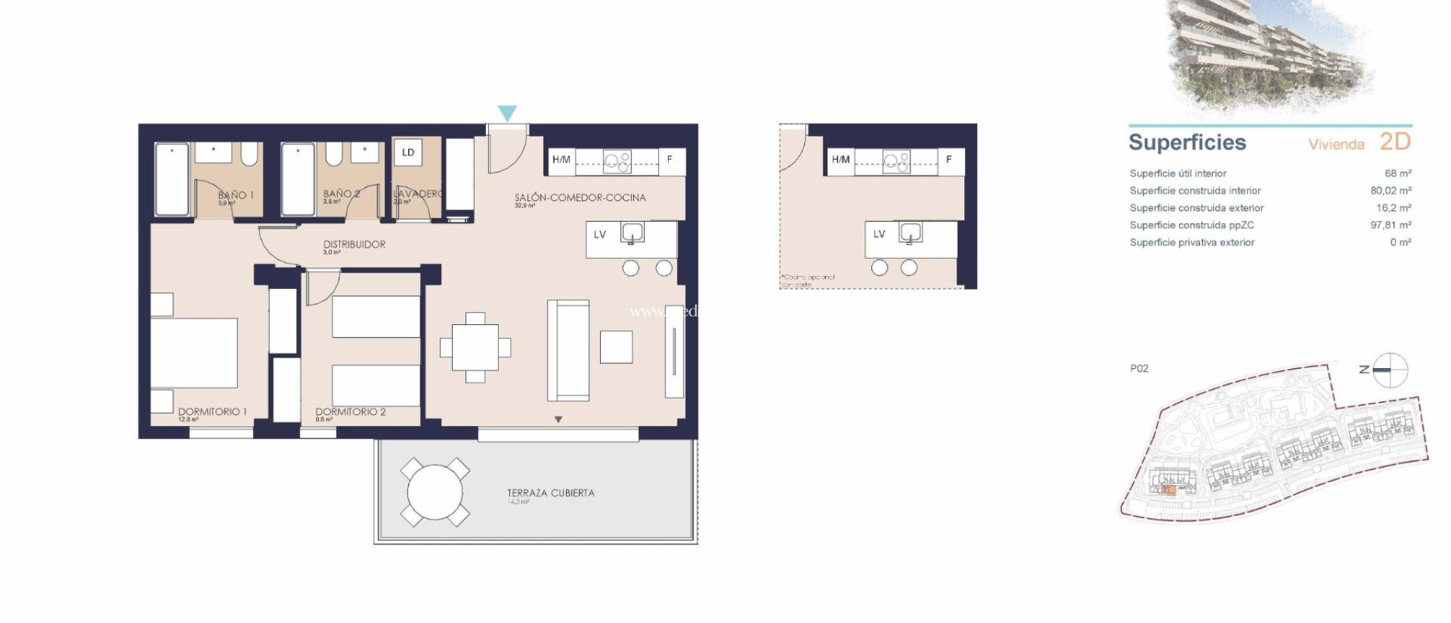 Nouvelle Construction - Appartement - Denia - Playa de La Almadraba