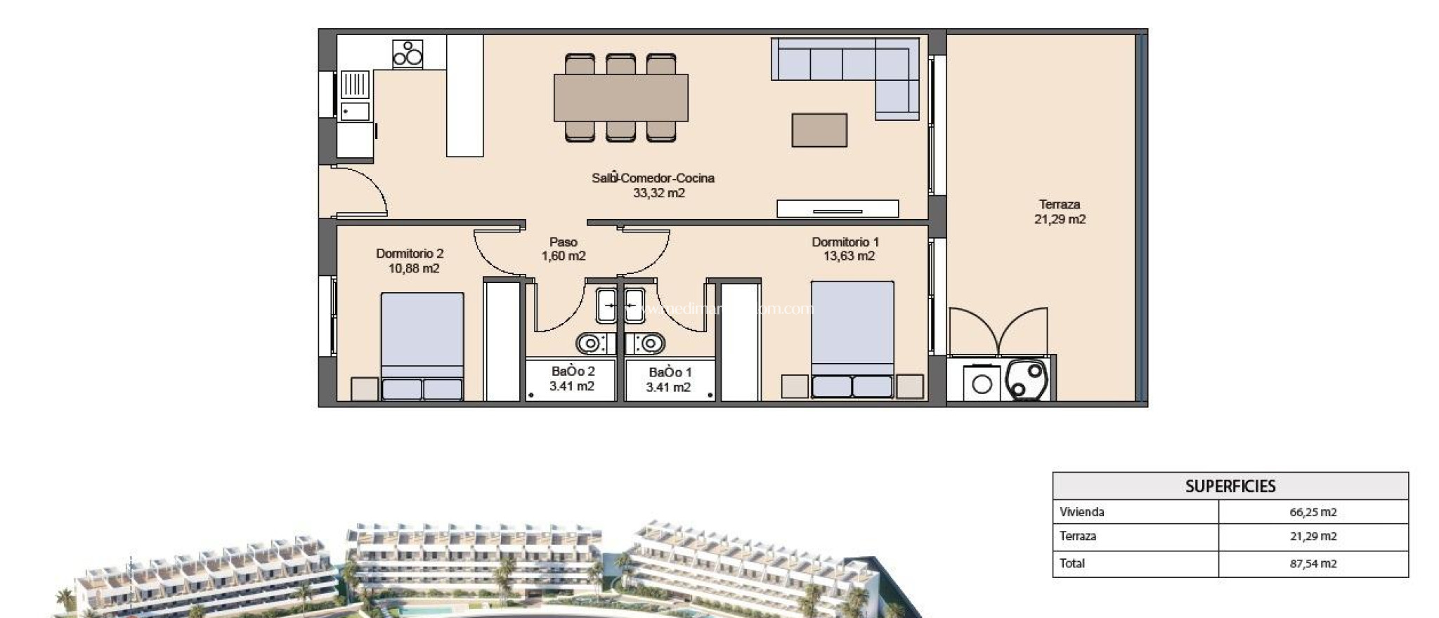 Nouvelle Construction - Appartement - Finestrat - Balcón De Finestrat