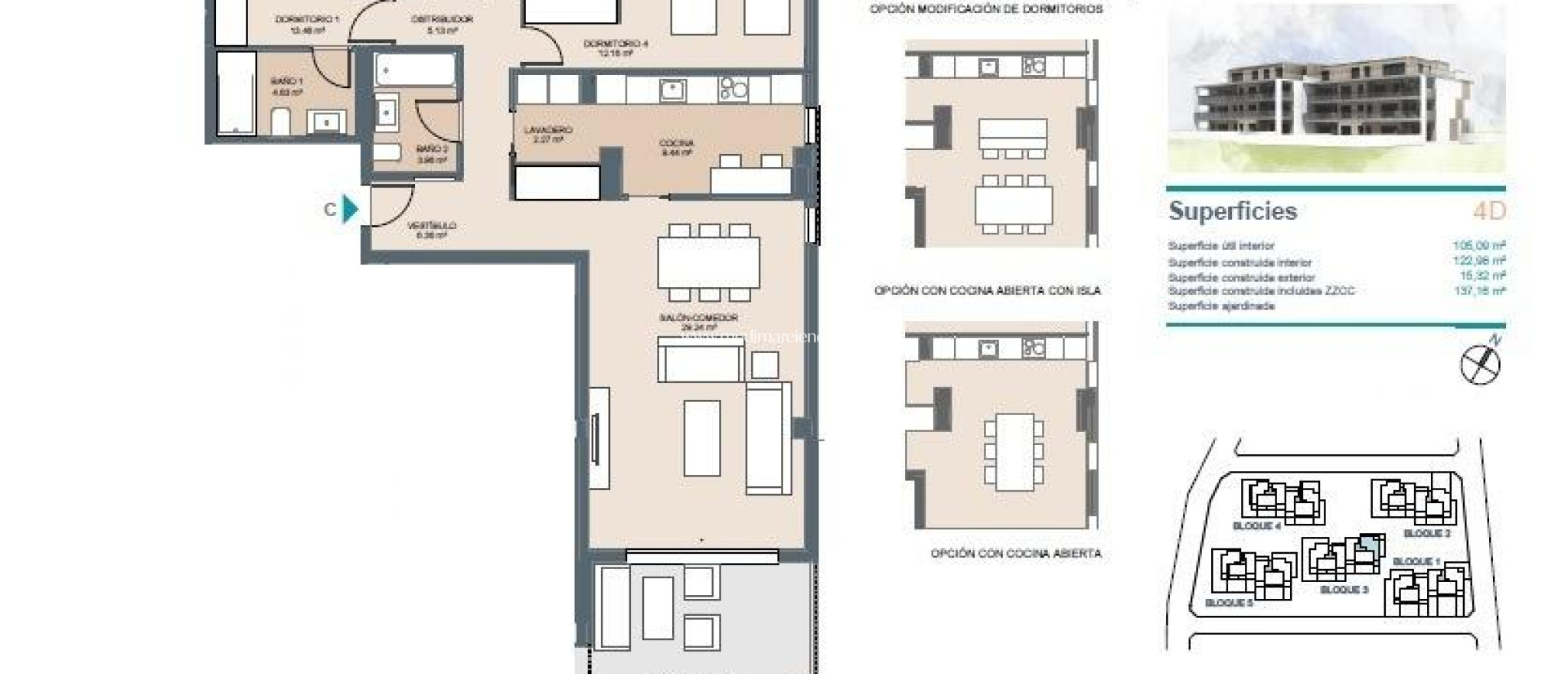 Nouvelle Construction - Appartement - Godella - Urb. Campolivar