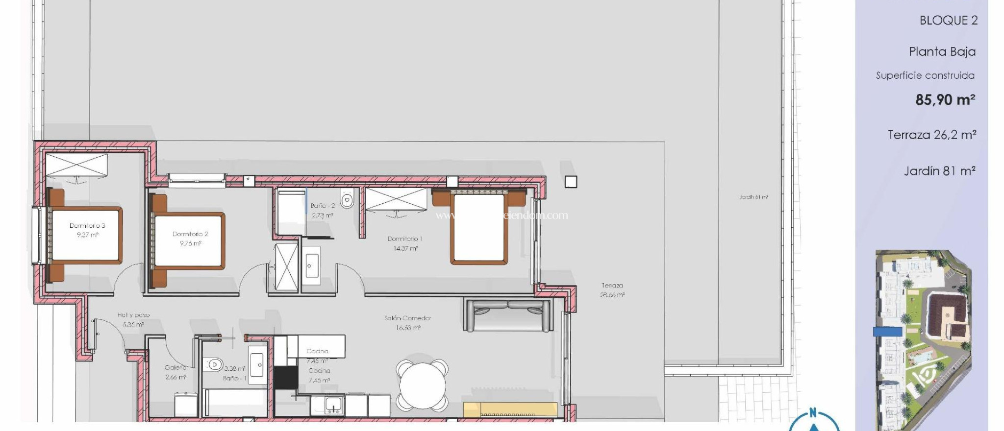 Nouvelle Construction - Appartement - Guardamar del Segura - El Raso